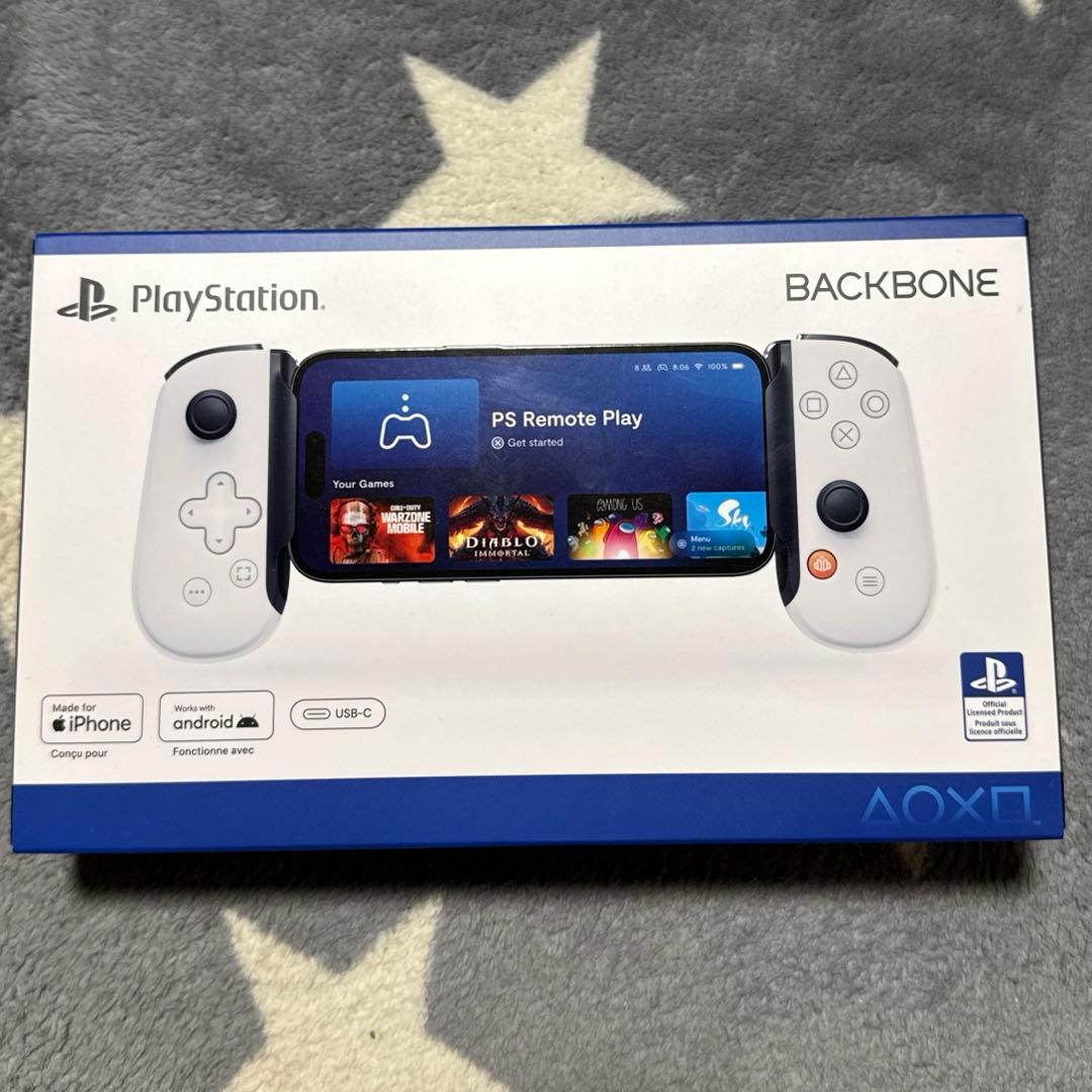 BackboneOne PlayStationモデル Type-C 社外ケース付