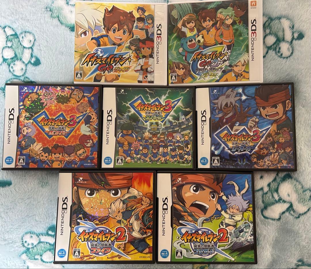 美品 イナズマイレブン 3DS/DS 7本セット