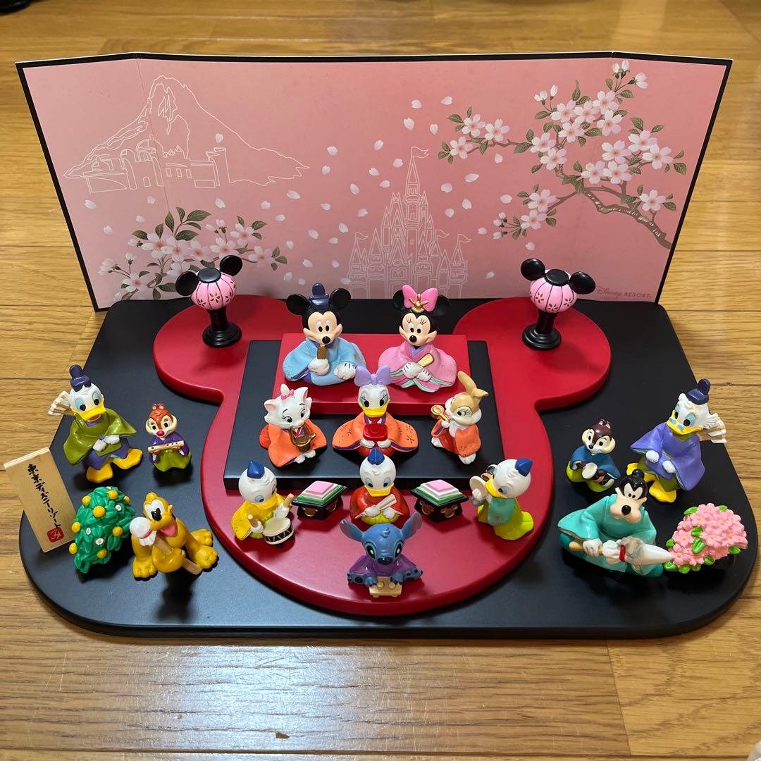 東京ディズニーリゾート　ひな人形　ミッキーミニー　ひな祭り　おひなさま