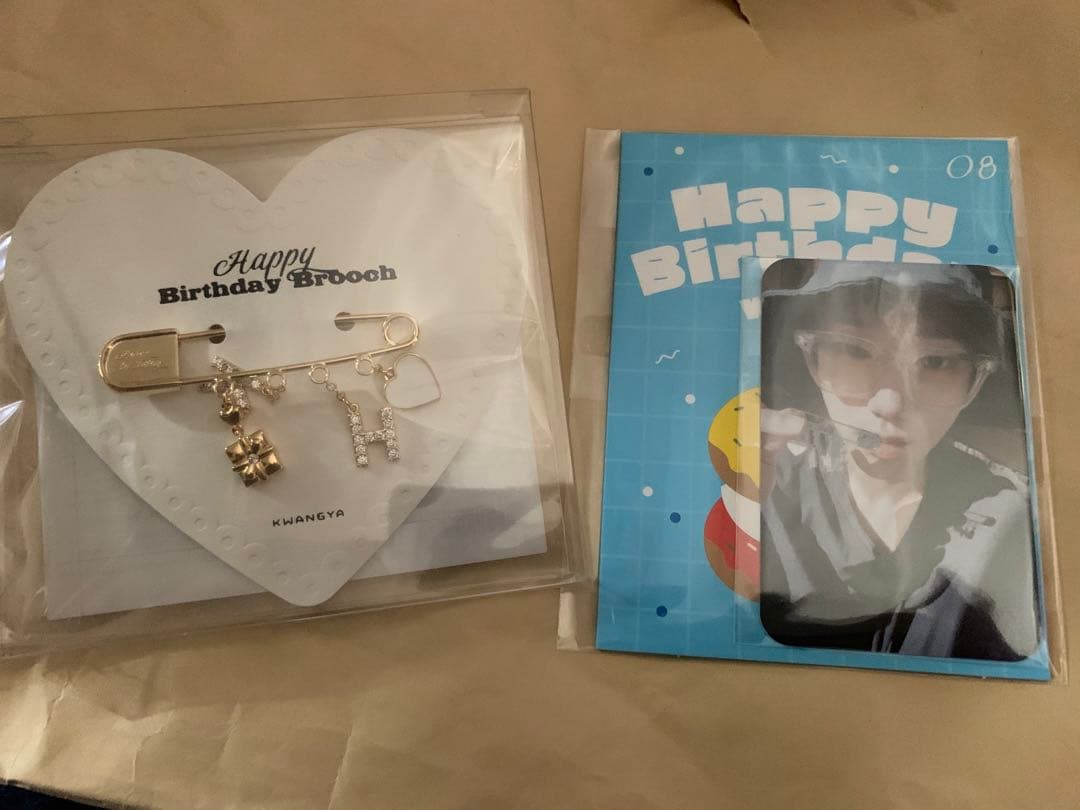 【限定】yesungセンイルブローチ&センイルカード