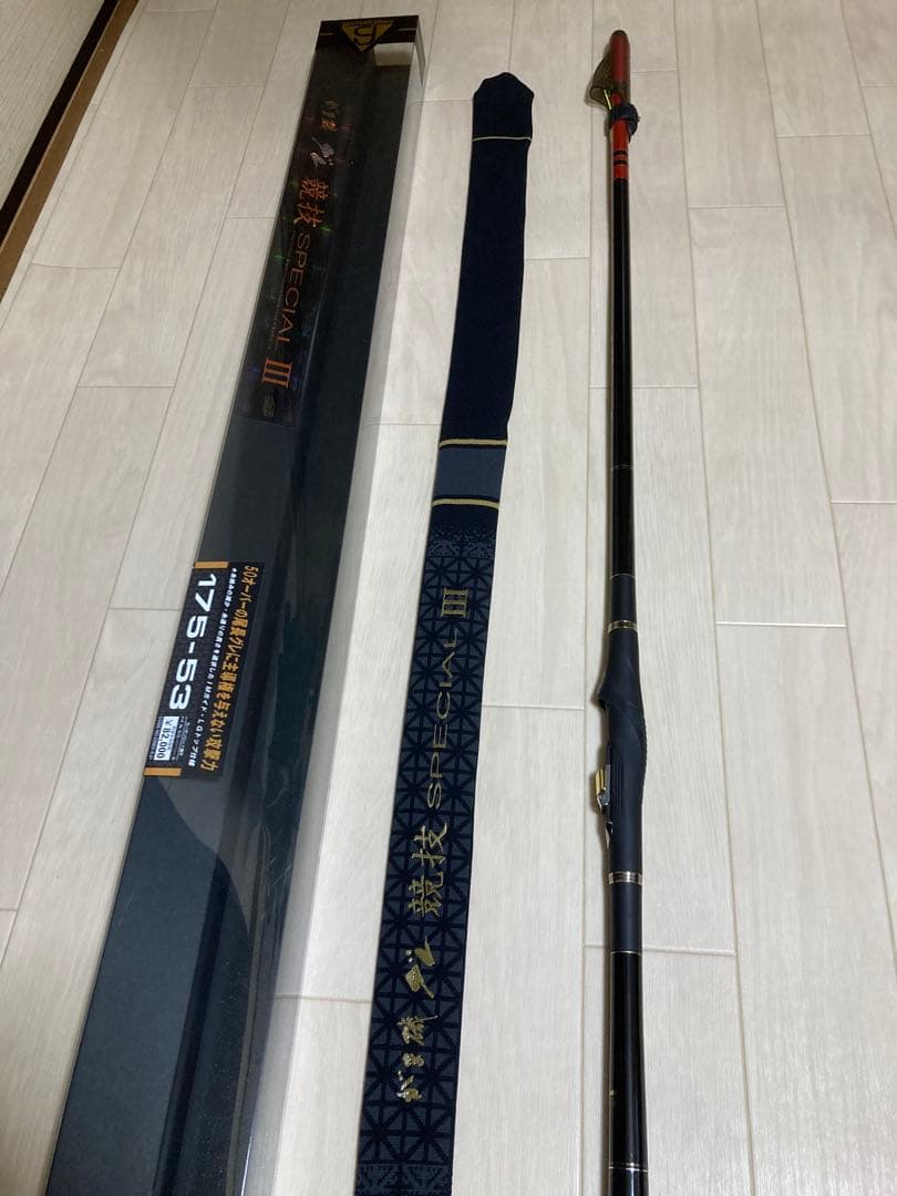 がま磯　グレ競技スペシャルIII 175ー53 1回使用　超美品