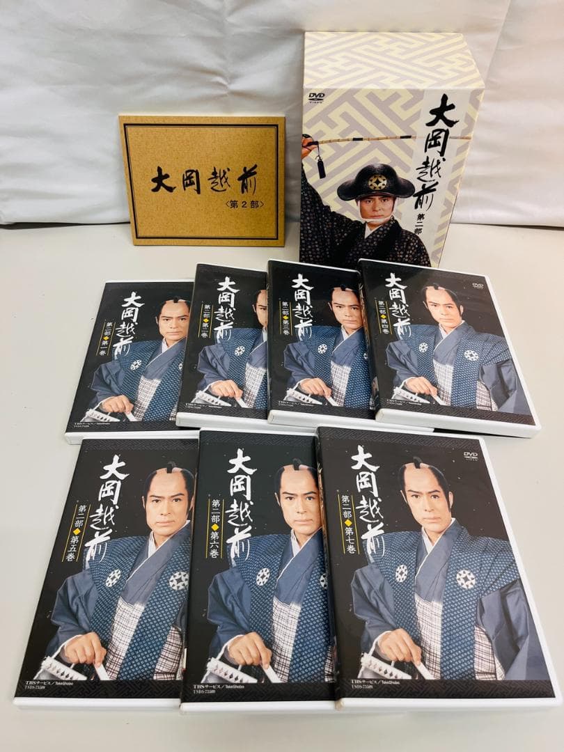 ◆大岡越前 第二部 第一巻から第七巻 DVDセット　09411