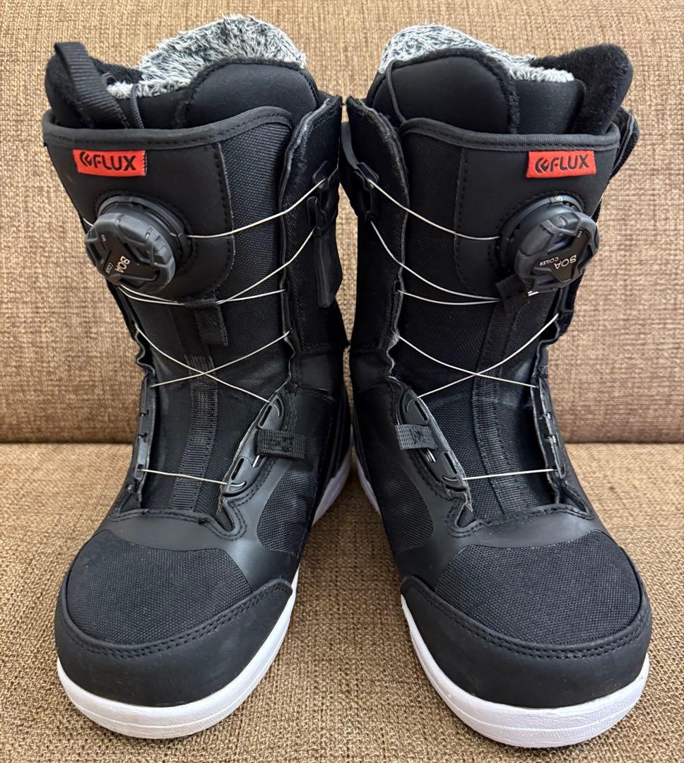 FLUX BOA スノーボードブーツ ブラック 24cm