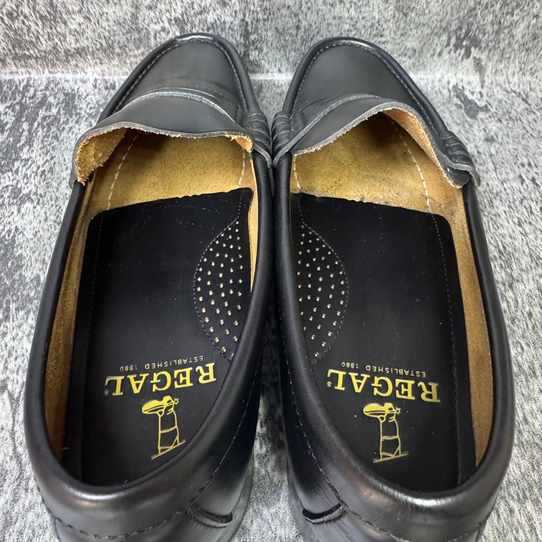【極美品】REGAL ローファー Y065 ブラック レザー 24EEE