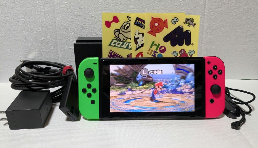 明日朝まで価格　Nintendo Switch 本体　タイプC延長ケーブル付き
