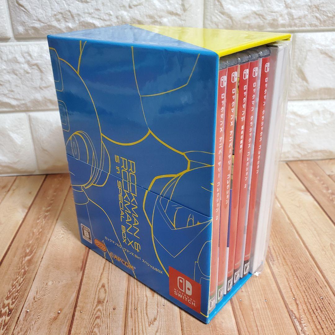 美品Switch ロックマン&ロックマンX 5in1 スペシャルBOX