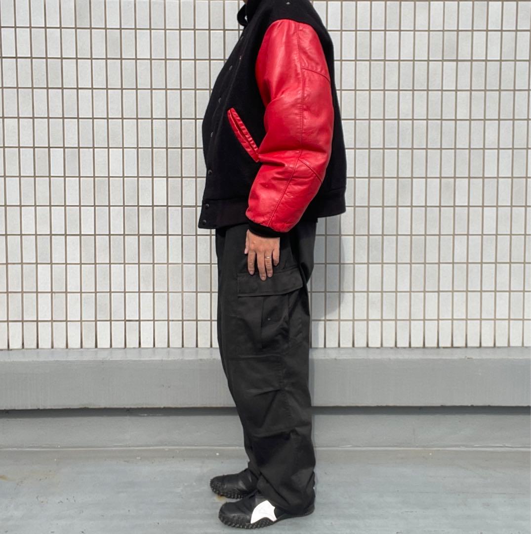 USA製AMERICAN SPIRITレザーバーシティジャケットLヴィンテージ