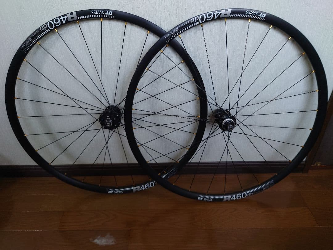 DT SWISS R460db 700C 28H 手組み ホイールセット