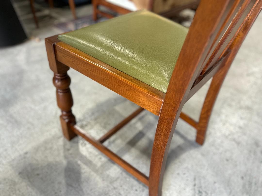 【EUR Vintage②】英国ヴィンテージ / ダイニングチェア｜オーク材