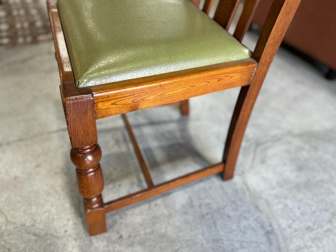 【EUR Vintage②】英国ヴィンテージ / ダイニングチェア｜オーク材