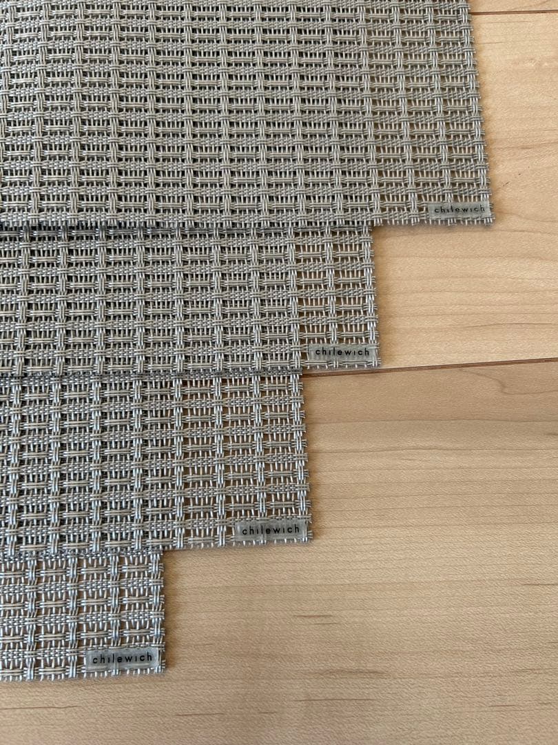 [未使用•タグ付き] chilewich ランチョンマット 4枚セット