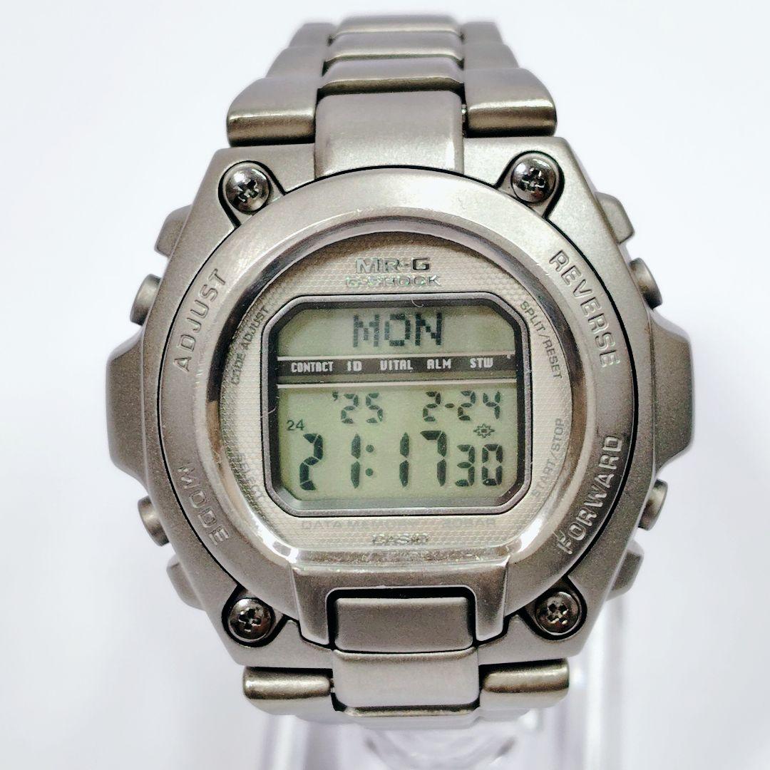 ① CASIO MRG-200T MR-G G-SHOCK クォーツ チタン