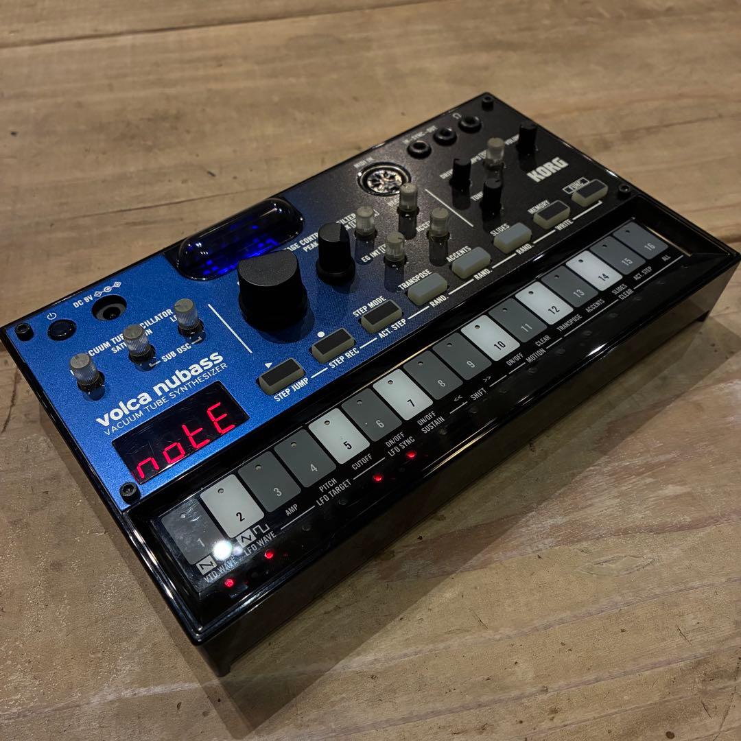 【即決可】KORG volca nubass 真空管アナログシンセ(送料込)