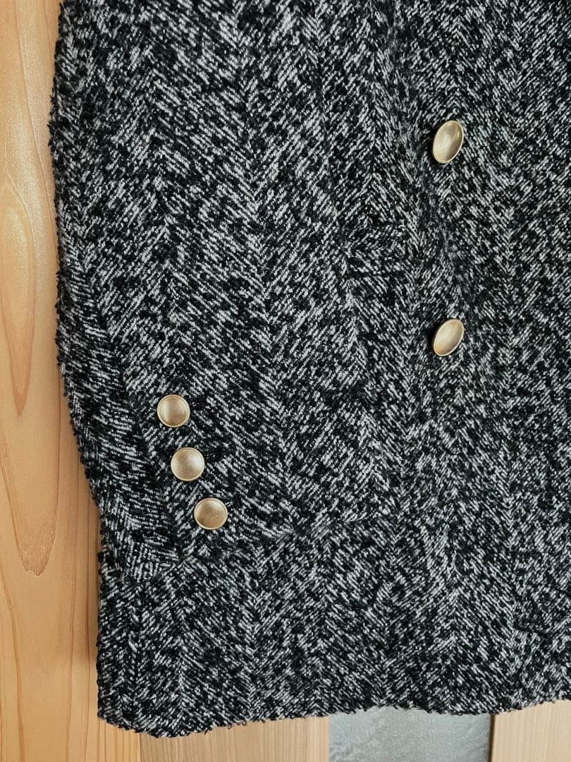 【新品未使用】Apuweiser-riche ダブルテーラージャケットコート M