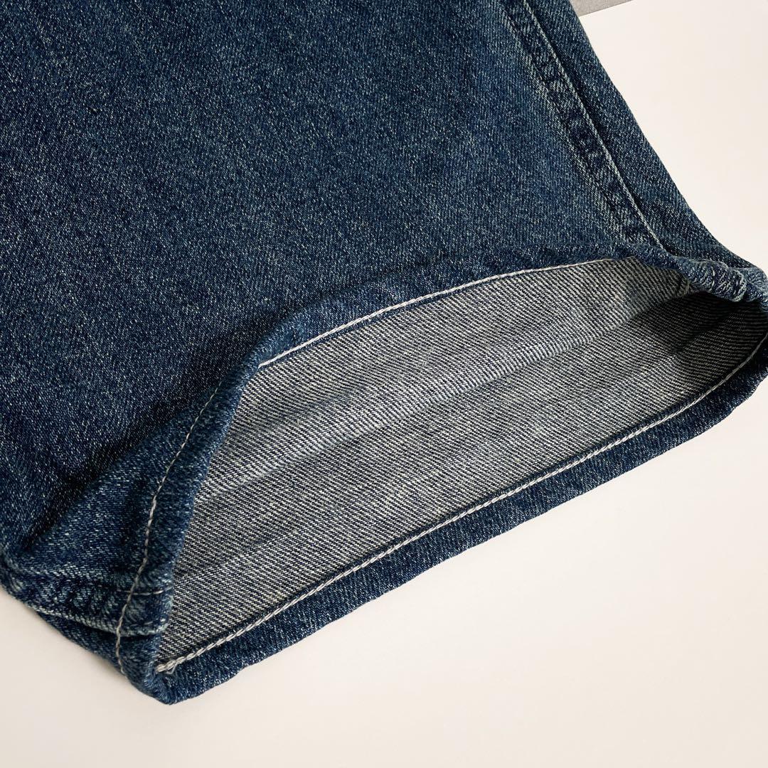 美品 Johnbull 11ozデニムサスペンダーアーミーパンツ ストレート