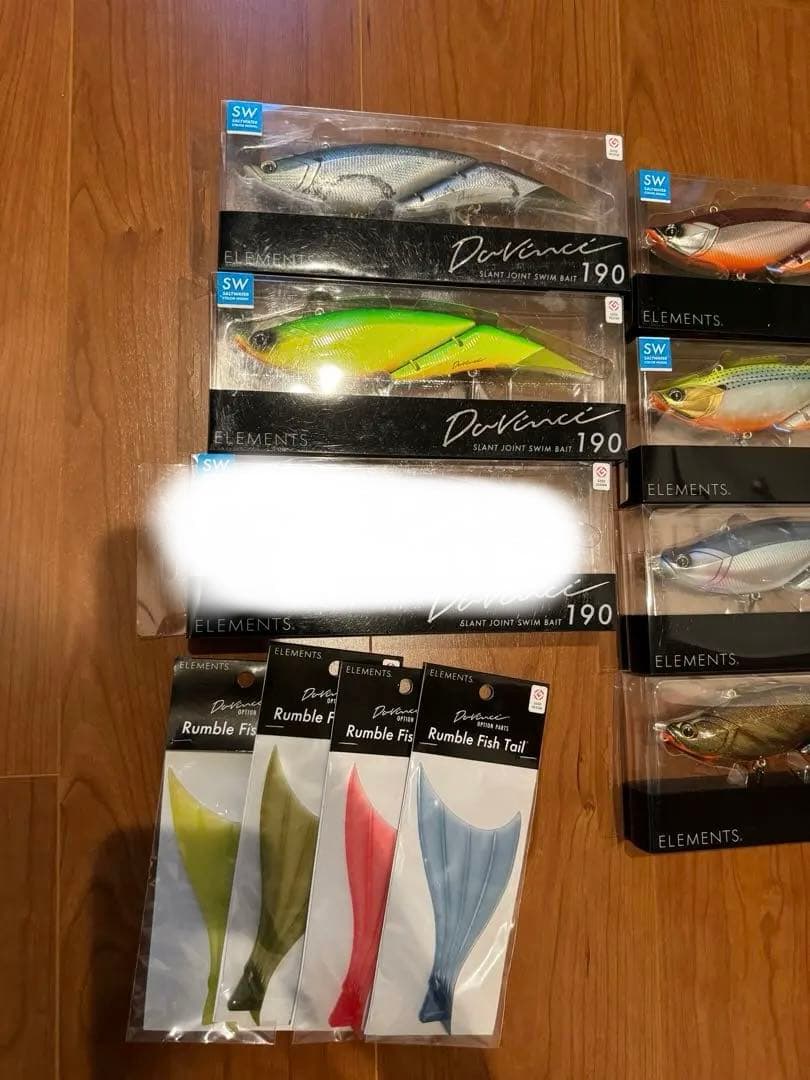 ダヴィンチ190 10個セット　ランブルフィッシュテール