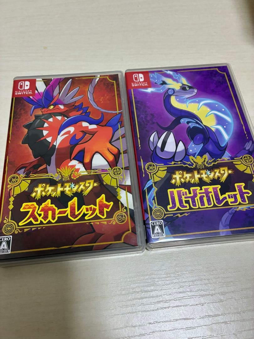 switch ポケットモンスター バイオレット・スカーレット セット