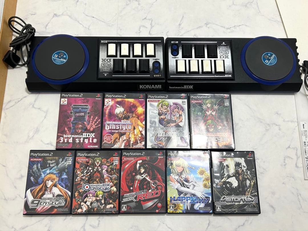 beatmania IIDX ソフト9本+コントローラー2個セット