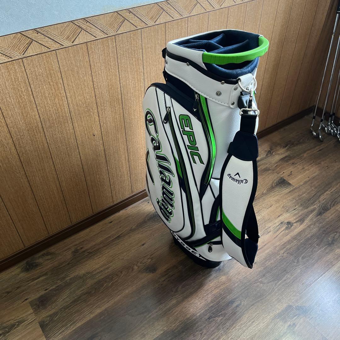 Callaway EPIC キャディバッグ ホワイト/グリーン