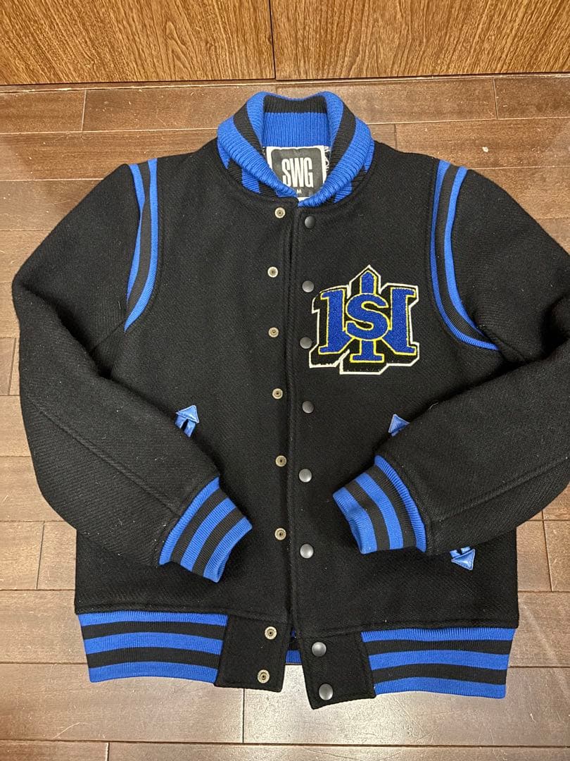 【最終値下げ】スワッガー　スタジャン　ヘビーメルトン