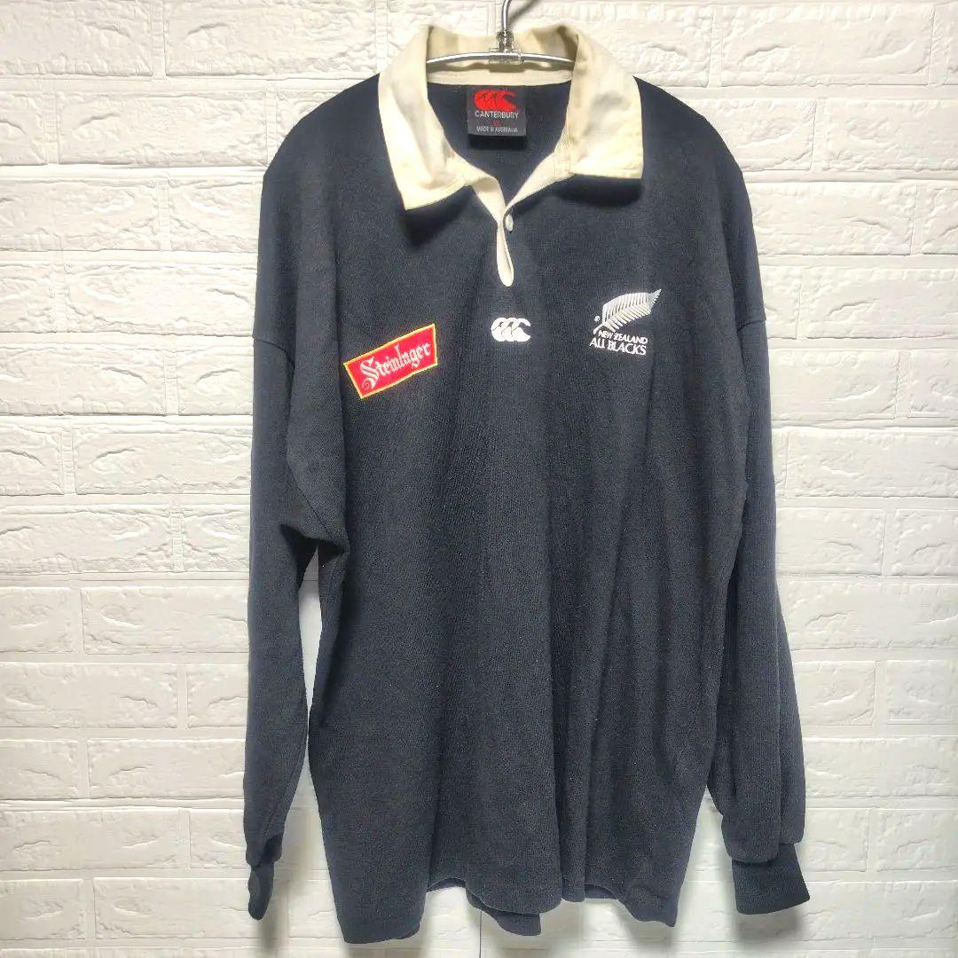 カンタベリー　ラグビー　オールブラックス　ジャージ　90s ビンテージ