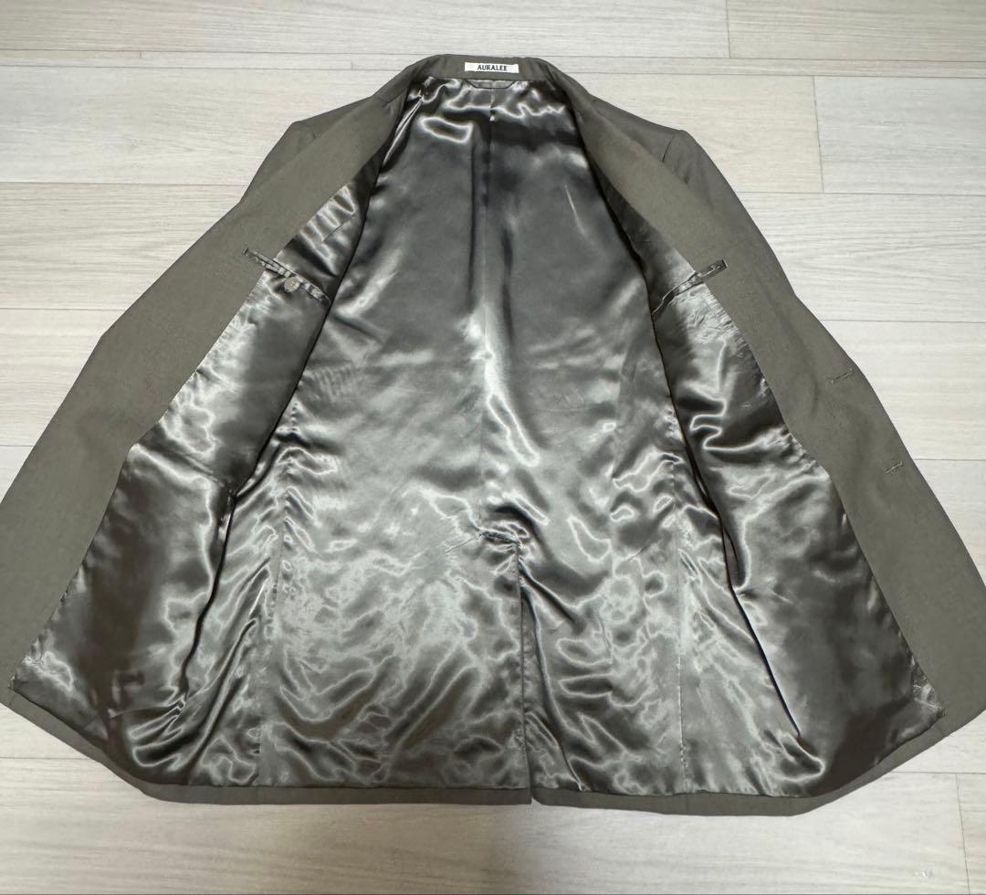 AURALEE BLUEFACED WOOLジャケット