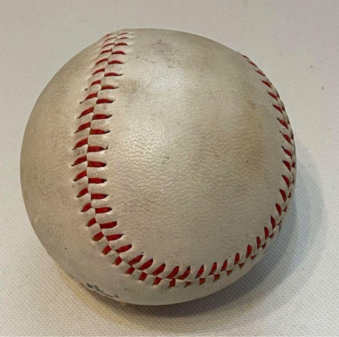 星野仙一　サインボール　中日　ドラゴンズ　現役時代　野球　星野　サイン