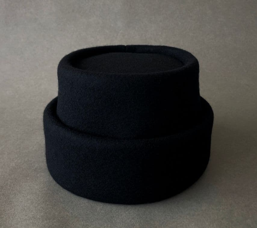 みて◎えん帽◎黒◎帽子◎mite