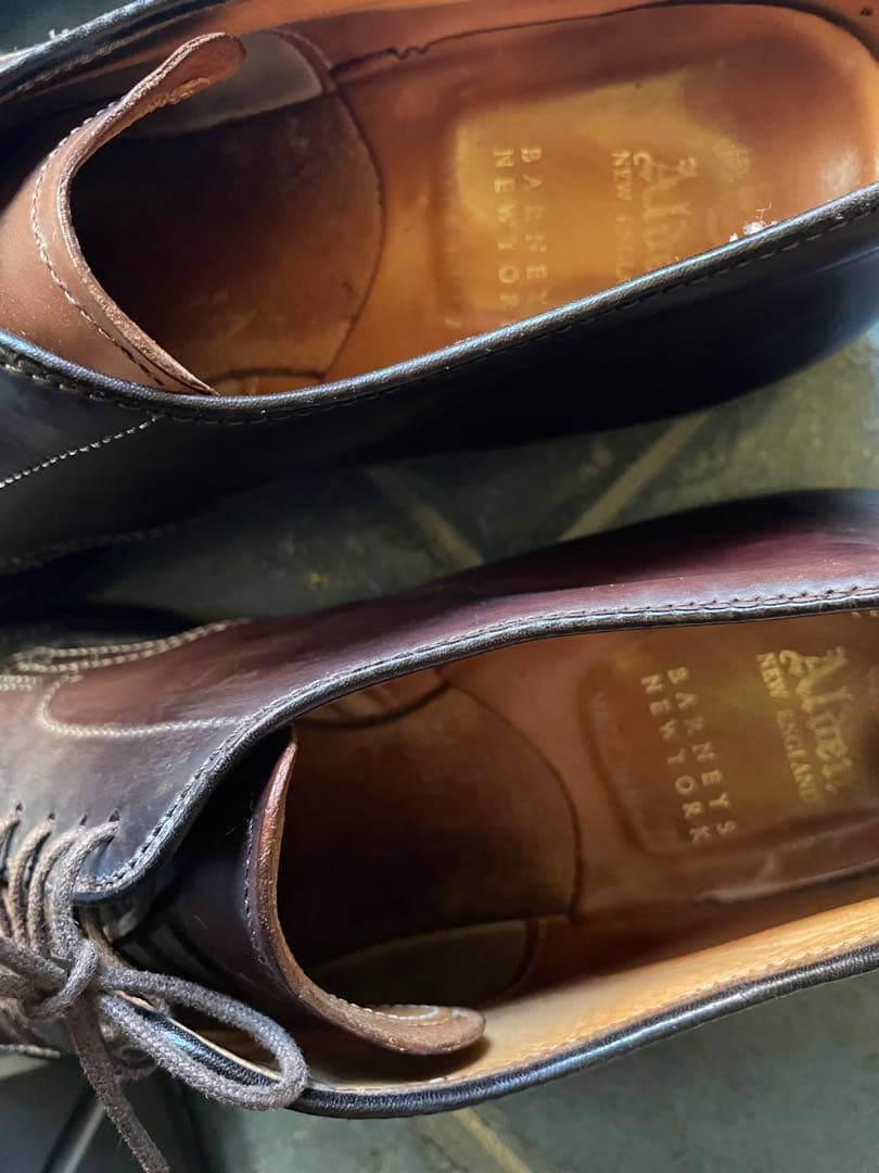 激レア‼️オールデンコードヴァンバーガンディ ドレスシューズ9a/c