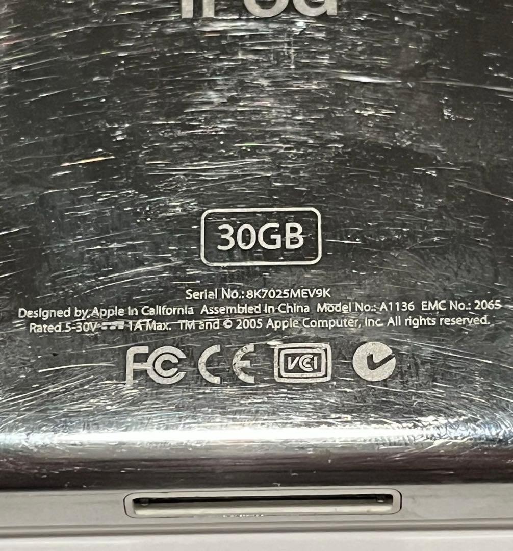 [通電動作確認済] Apple iPod Classic 30GB