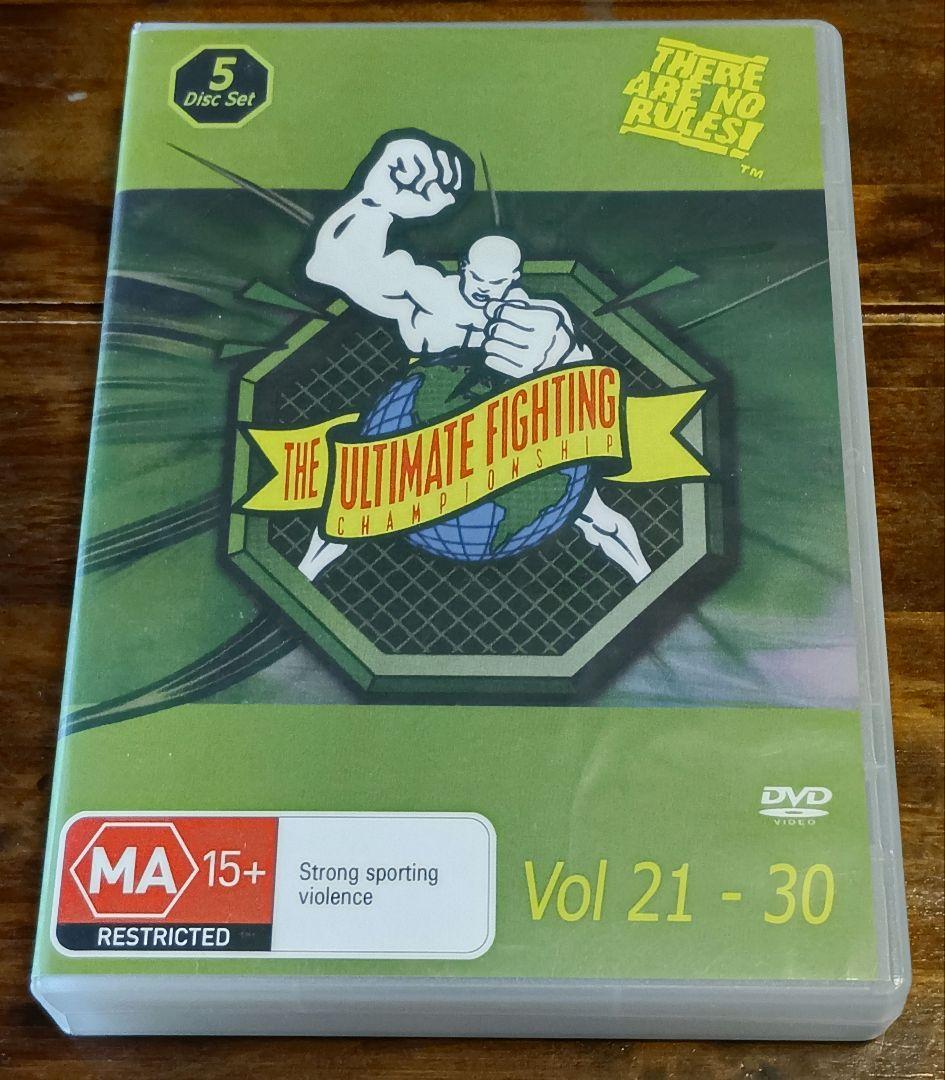 激レア 5枚組 DVD UFC ULTIMATE FIGHTING 21-30