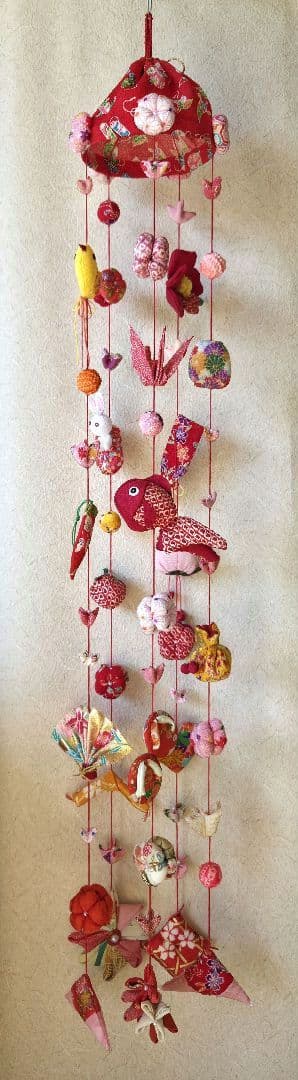 ひな祭り 吊るし雛 つるし飾り 桃の節句 ちりめん細工 縁起物 魔除け 厄除け