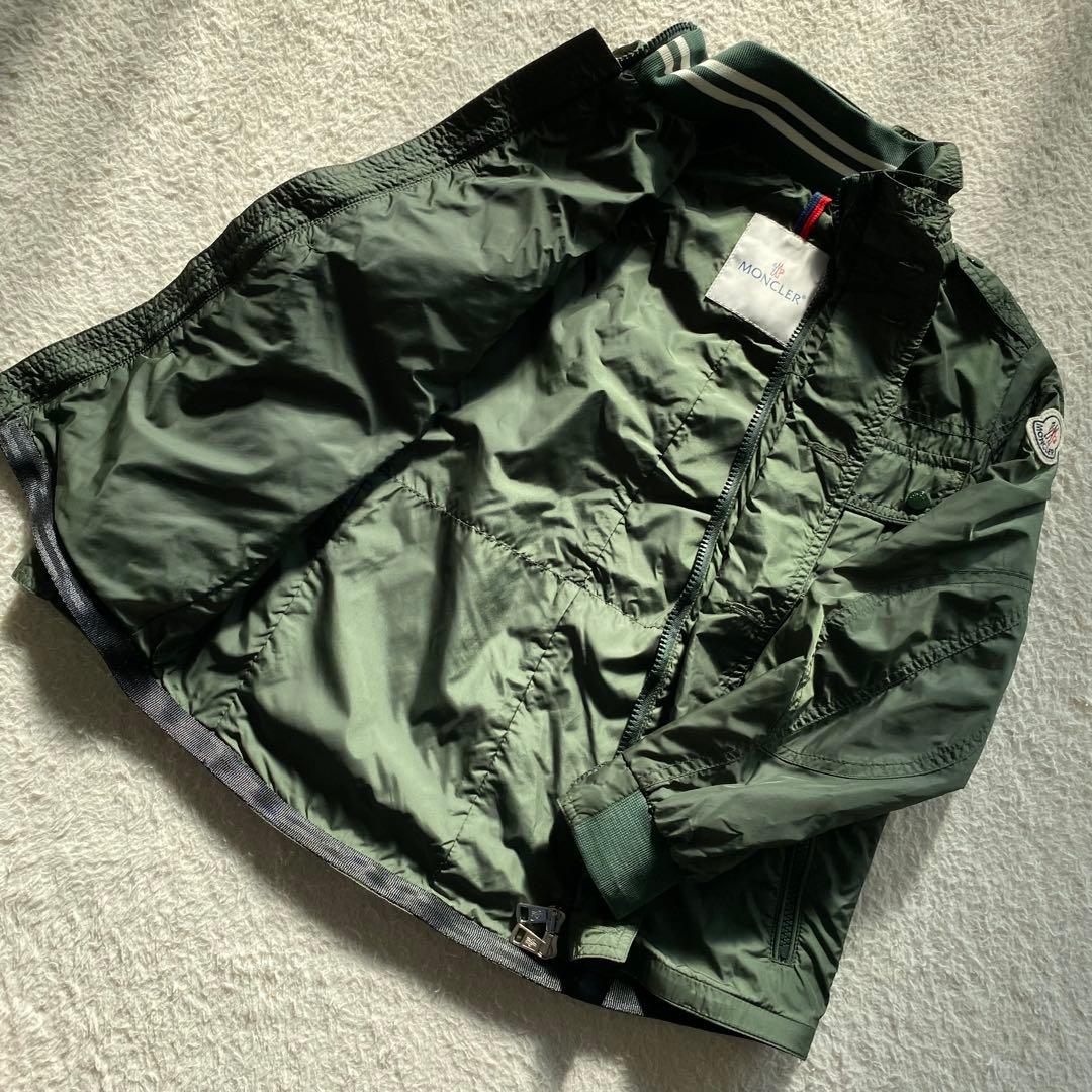【美品】MONCLER キッズ　ナイロンジャケット　ワッペン　128