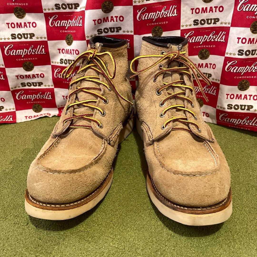 90s箱有★REDWING8173★スウェードアイリッシュセッター★犬タグ★9E