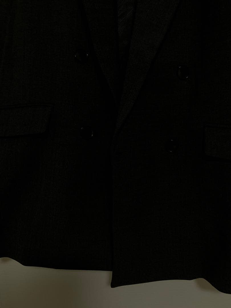 専用です！24AWデミルクスビームス ダークグレー ダブルブレスト ジャケット