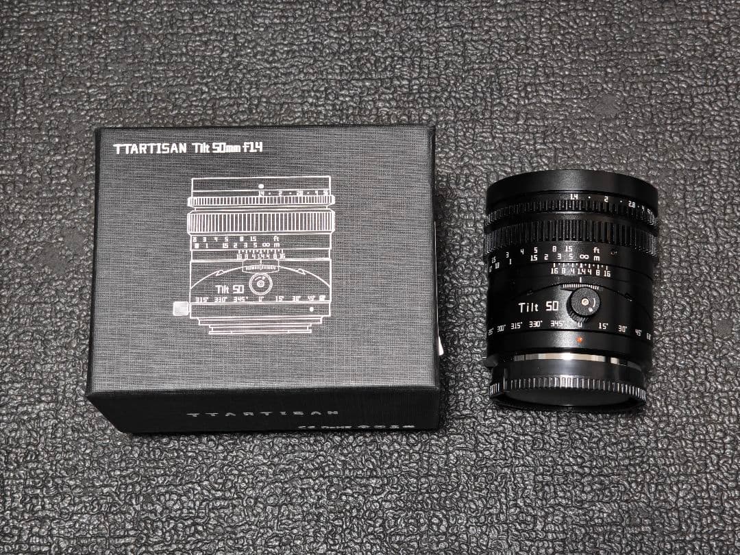 TTArtiran Tilt 50mm F1.4 レンズ Eマウント