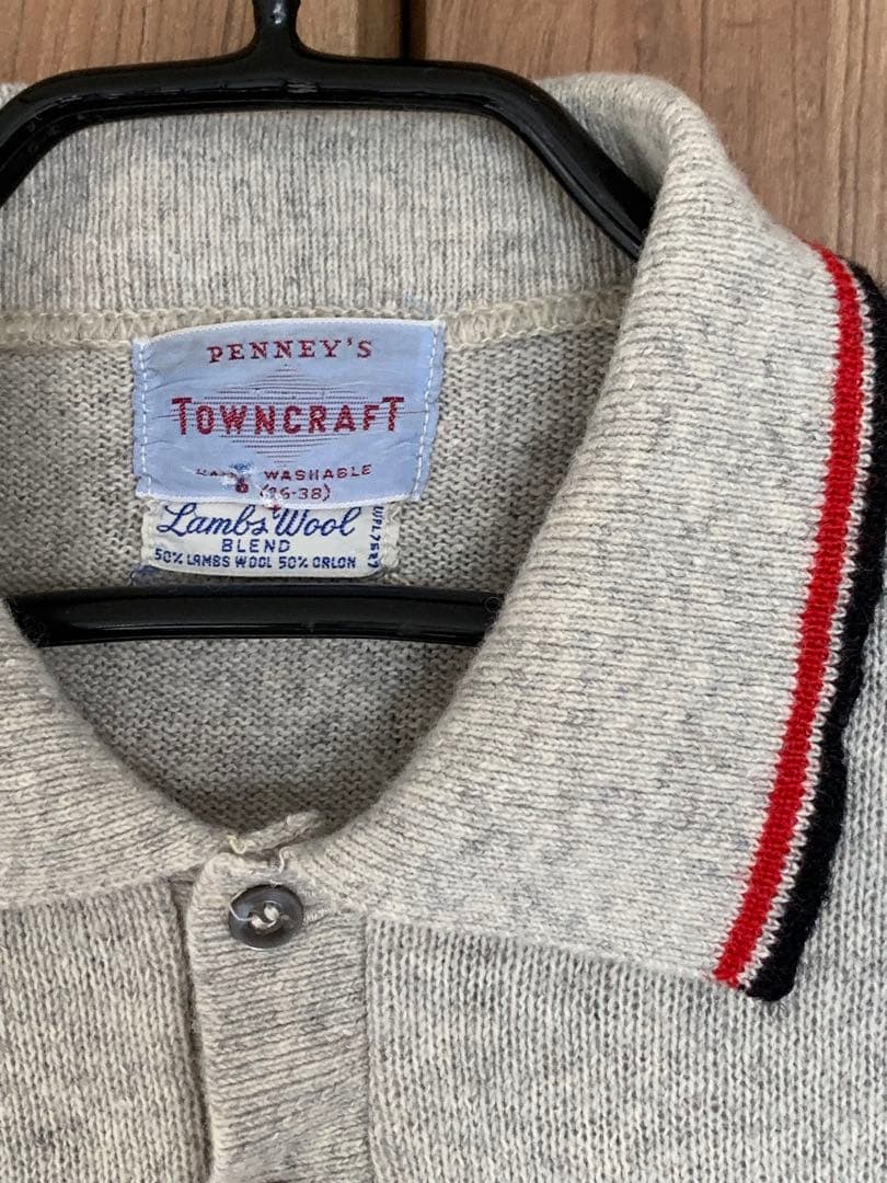 1950～60年代 PENNEY'S TOWNCRAFT ニットポロ