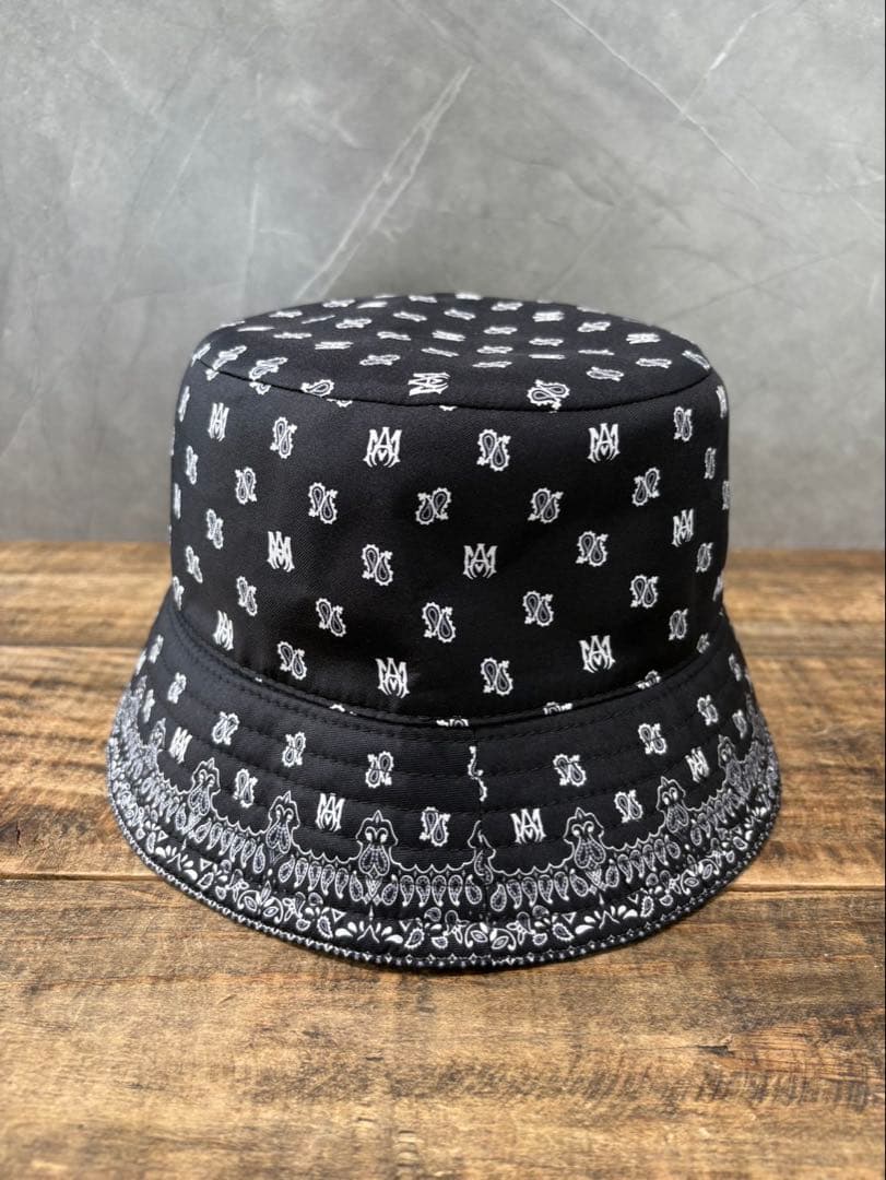 帽子 AMIRI 24AW Paisley Bucket Hat
