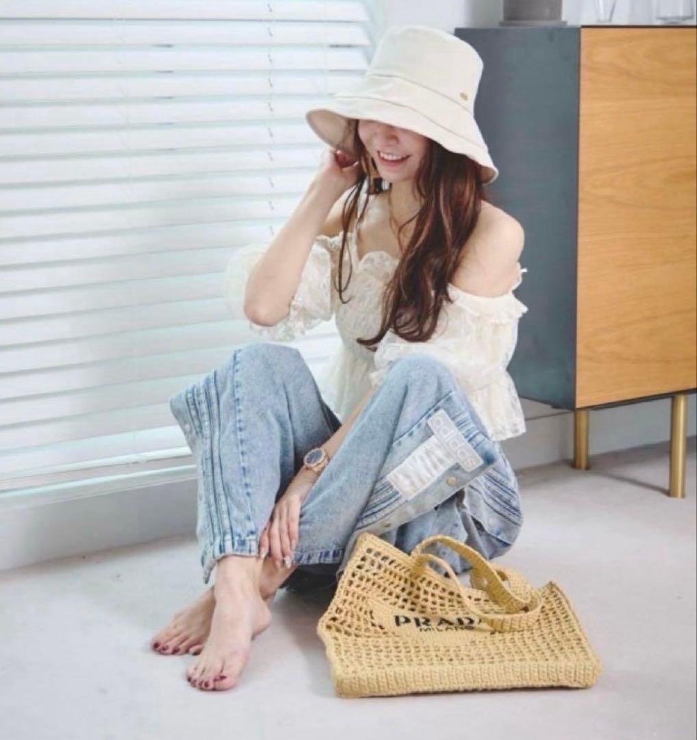 IVORY【成瀬愛里さんコラボ】 半永久UVカットハット