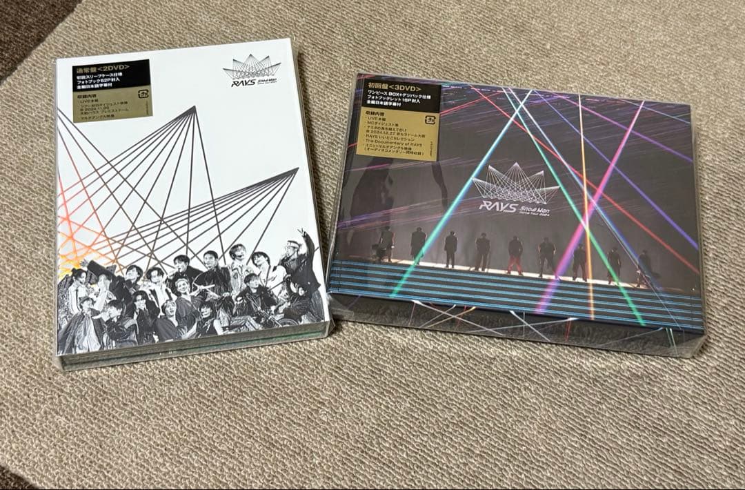 Man RAYS コンサート DVD