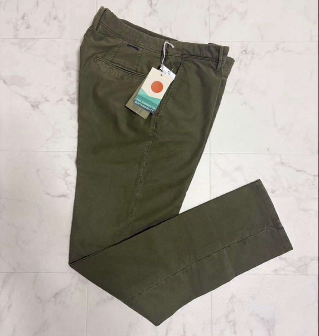 【新品未使用】INCOTEX(インコテックス)コットンパンツ