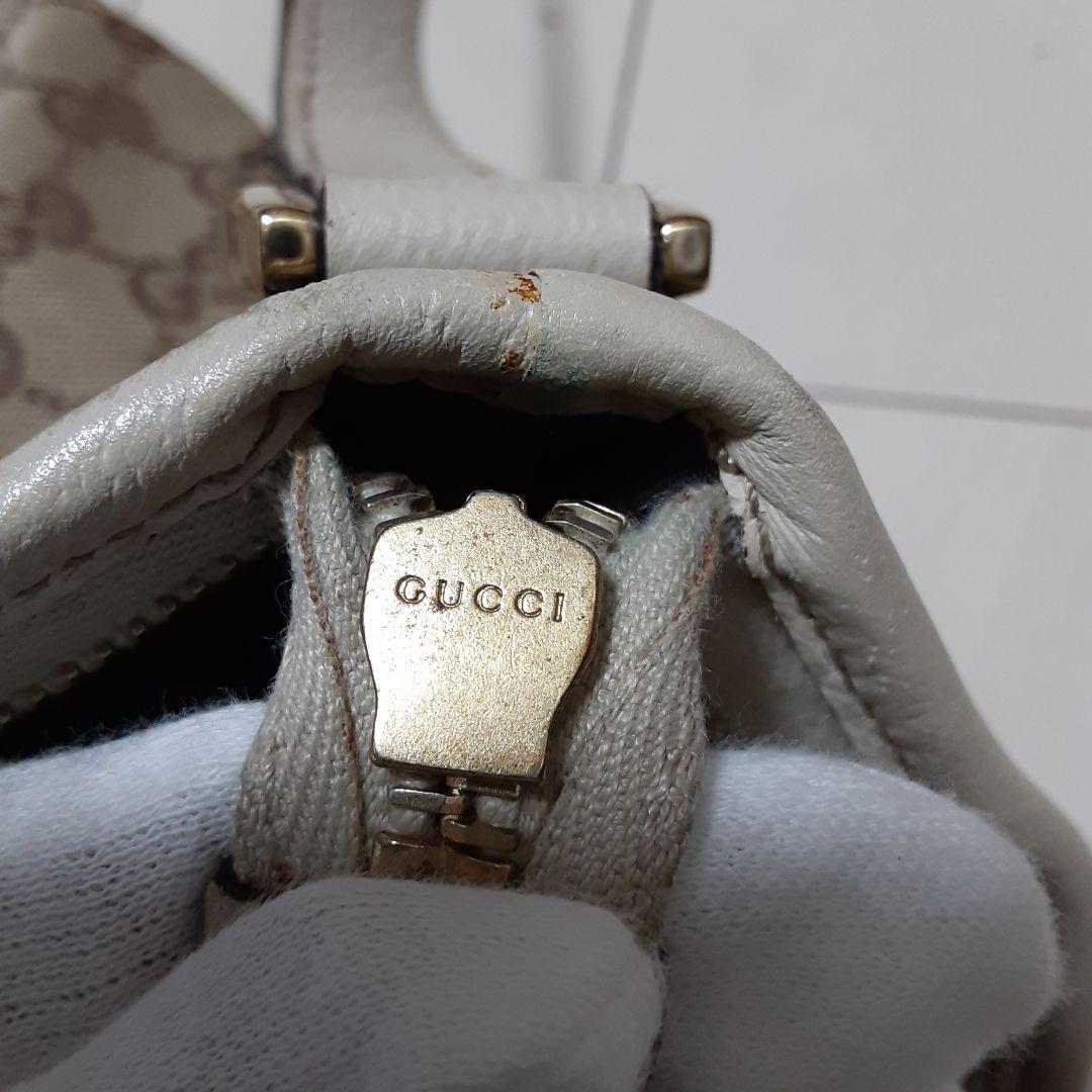 GUCCI グッチ アビー GGキャンバス ショルダーバッグ 斜め掛け