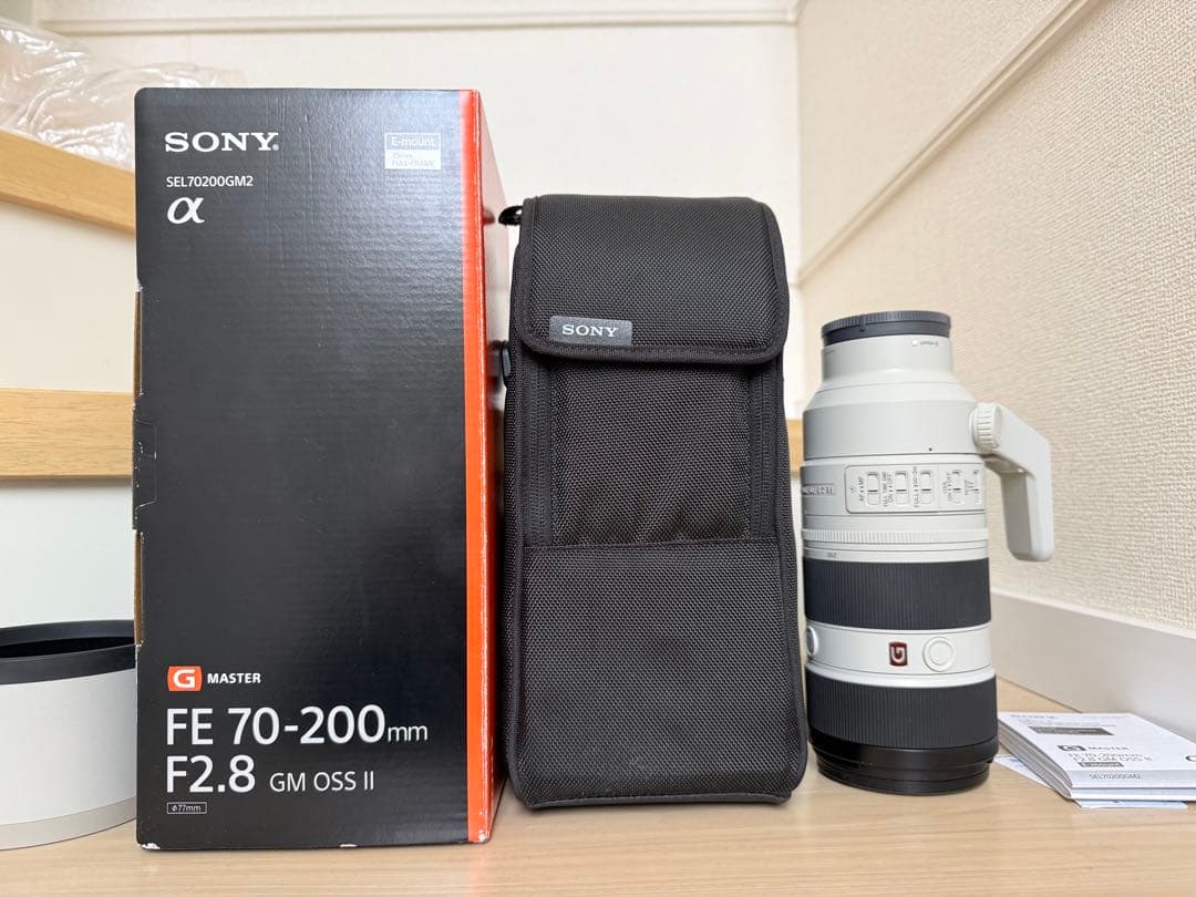 【美品】SONY FE 70-200mm F2.8 GM OSS II
