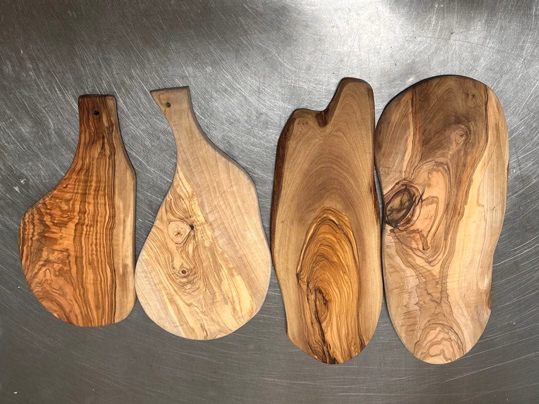 ロタキッチンさま専用オリーブウッド カッティングボード 4枚セット