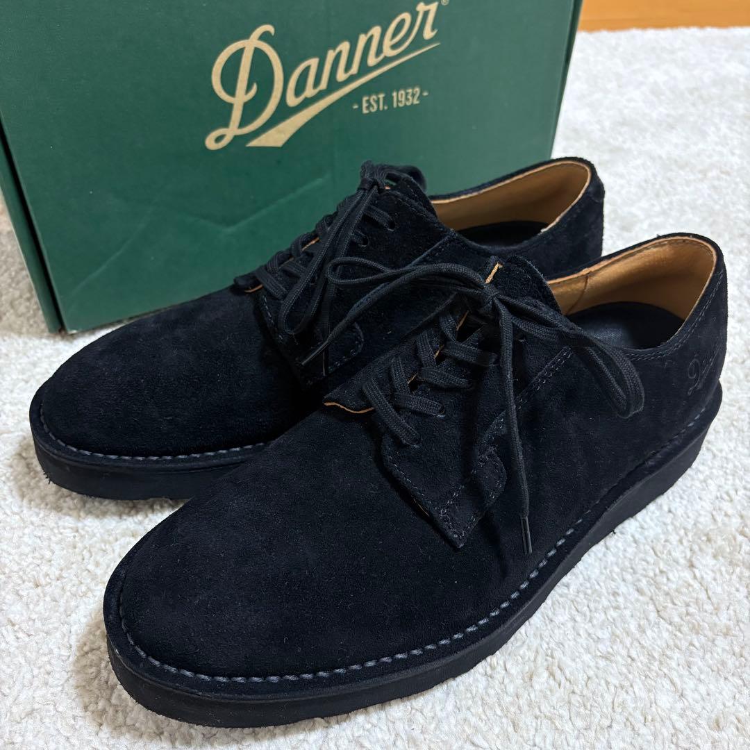 Danner 黒 スエード カジュアルシューズ