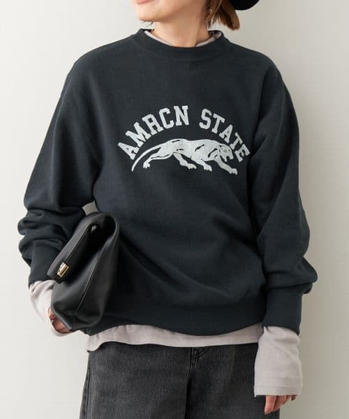 ドゥーズィエムクラス　AMERICANA　AMRCN STATE SWEAT