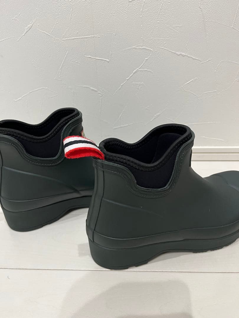 値引き不可　HUNTER MENS PLAY CHELSEA レインブーツ25