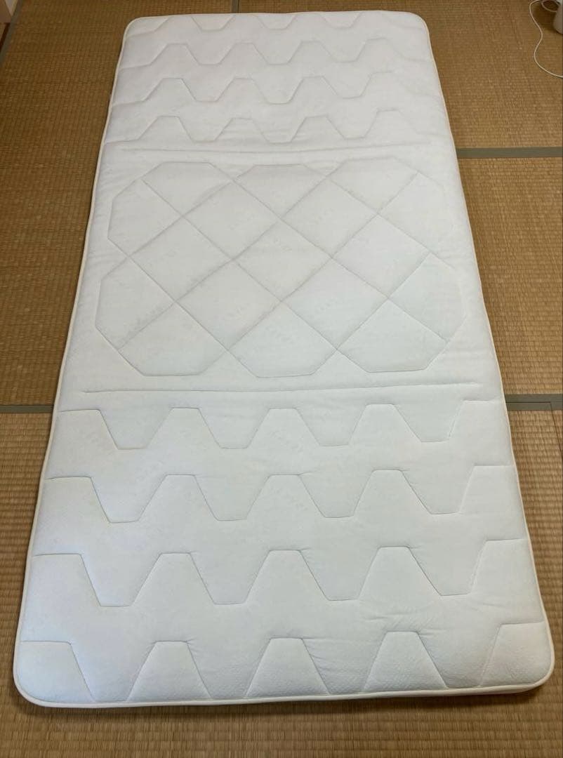 丸八真綿　羊毛多重層　高級敷きふとん　シングルサイズ