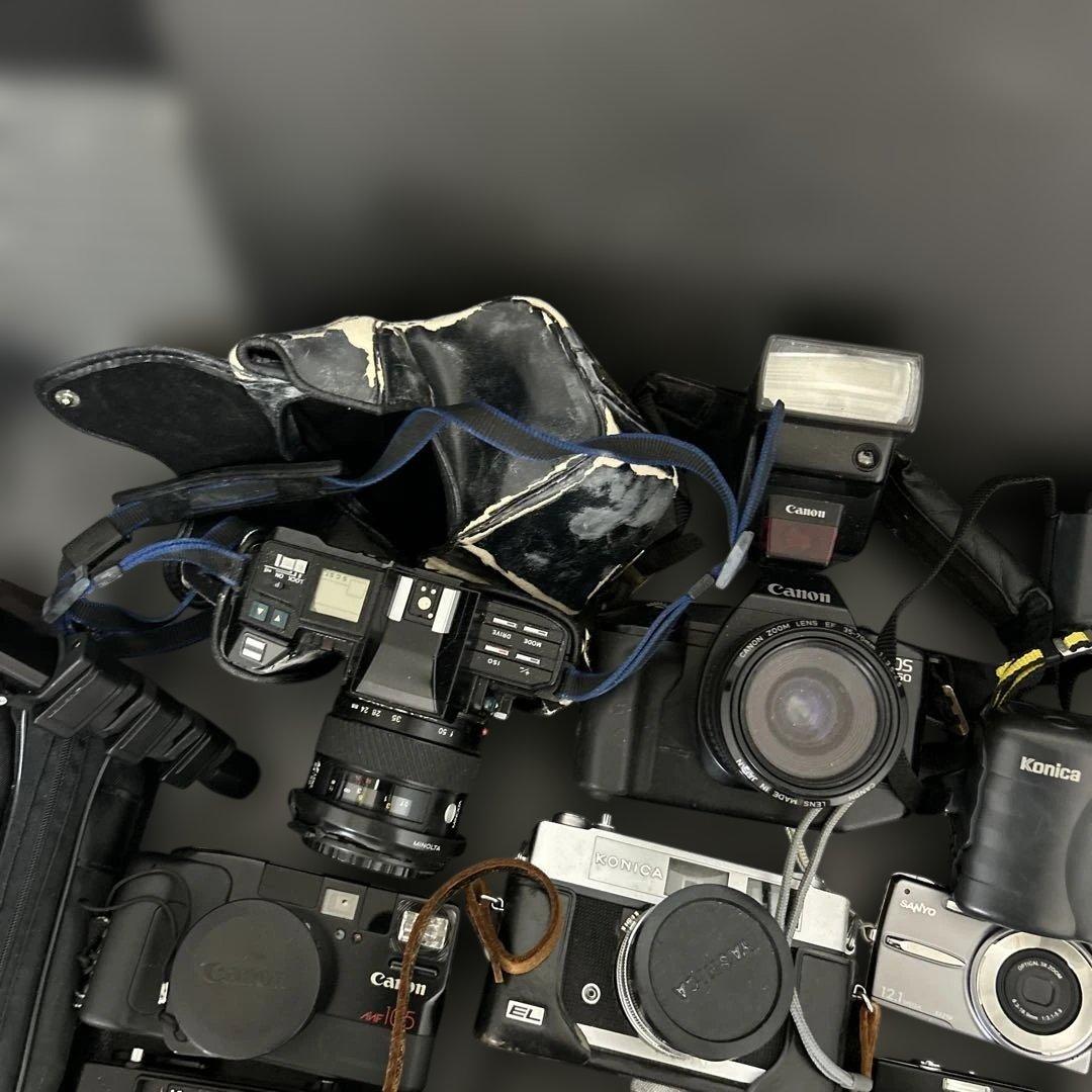 デジタルカメラ　フイルムカメラ　まとめ売り　キャノン　オリンパスその他