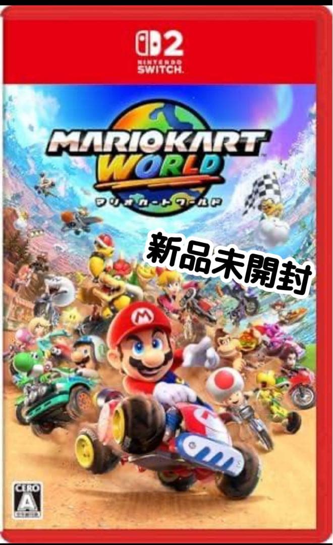新品未開封 マリオカートワールド ソフト Nintendo Switch2